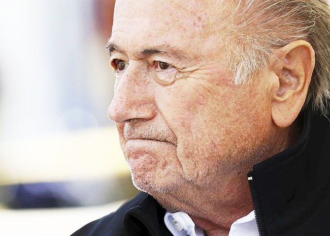 Suspended FIFA chief Sepp Blatter