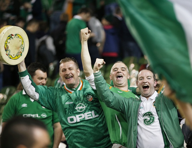 Republic of Ireland fans