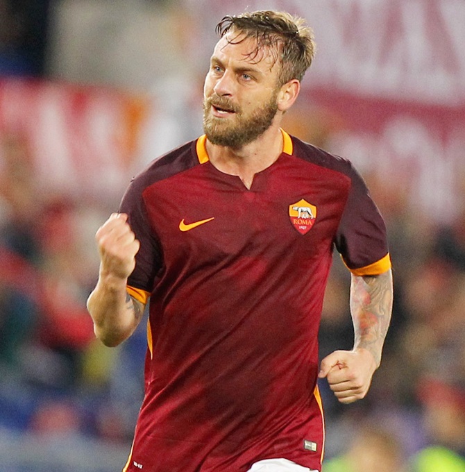 Daniele De Rossi had played for 18 years at AS Roma