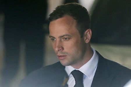  South African Olympic and Paralympic sprinter Oscar Pistorius is