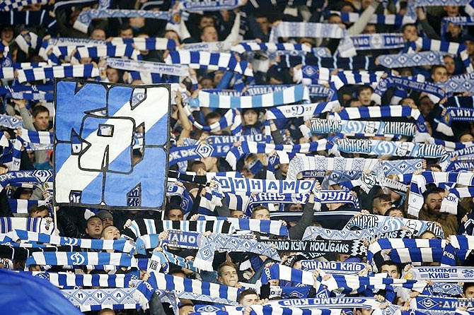 Dynamo Kiev fans