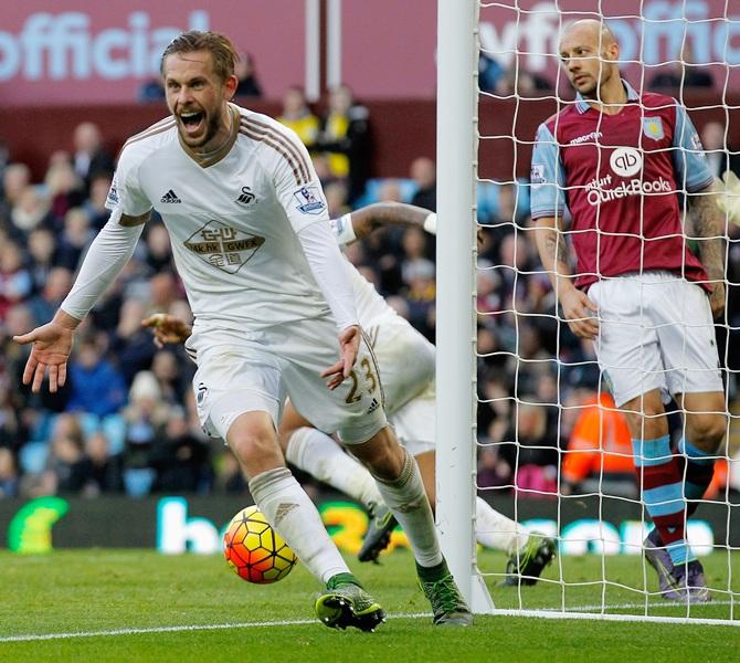  Gylfi Sigurdsson of Swansea City 