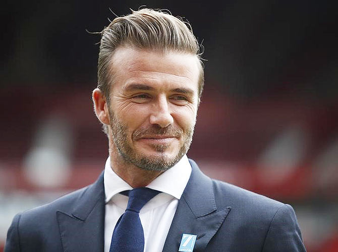 Beckham's celebrity status infuriated some, straining his relationship with Ferguson so much that the fiery Scot famously threw a boot at him in 2003 and cut his eye.