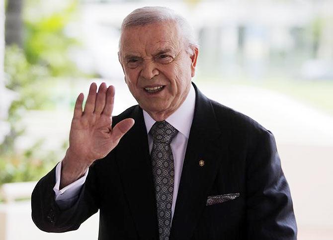 Brazilian Football Confederation (CBF) president Jose Maria Marin 