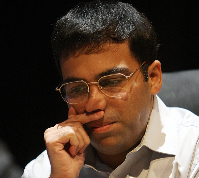 India's Viswanathan Anand 