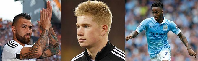 Kevin De Bruyne/Raheem Sterling/Nicolas Otamendi