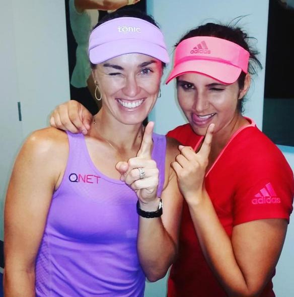 Martina Hingis and Sania Mirza