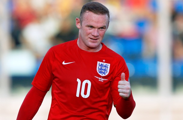 England's Wayne Rooney 