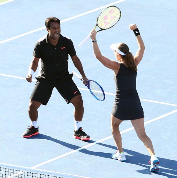 Leander Paes and Martina Hingis