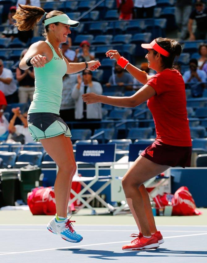 Martina Hingis and Sania Mirza