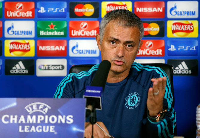 Chelsea manager Jose Mourinho 