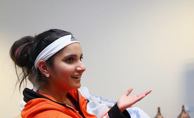 Sania Mirza of India 