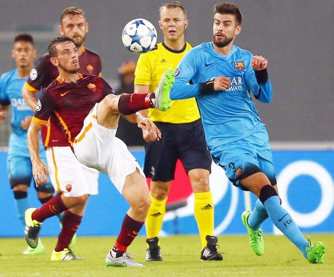 AS Roma's Alessandro Florenzi