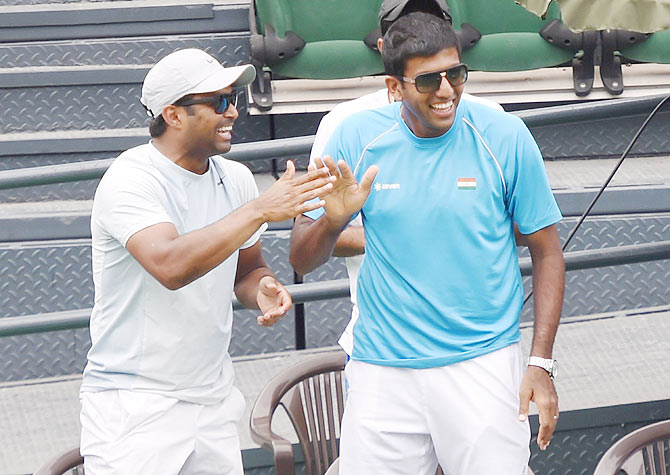 Leander Paes and Rohan Bopanna