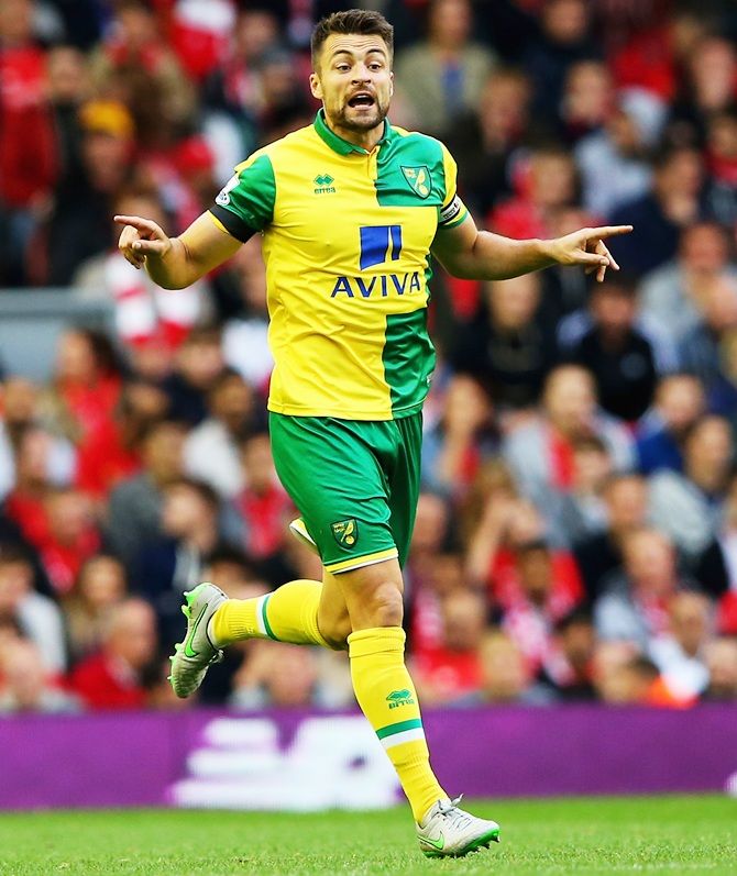  Russell Martin of Norwich City