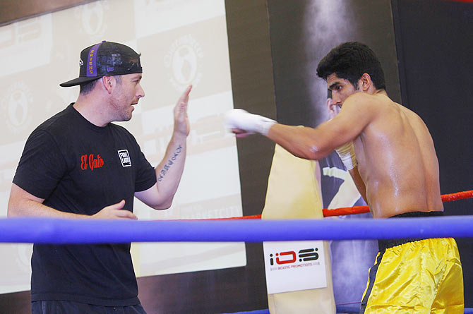 Vijender says 'when I enter the ring, is to either thrash the other guy or be prepared to be thrashed'