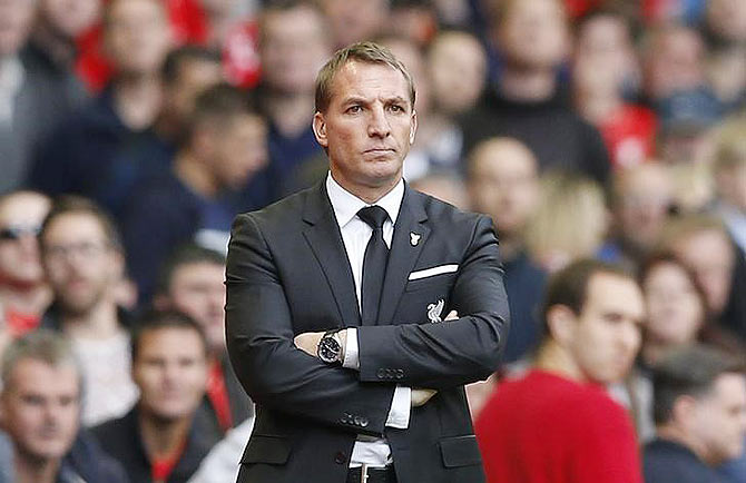 Liverpool manager Brendan Rodgers