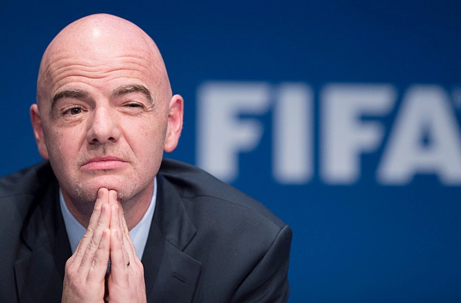 FIFA president Gianni Infantino