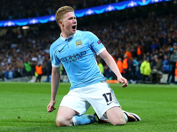 PHOTOS: Man City oust PSG to reach first Champions League ...