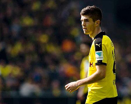 Christian Pulisic of Dortmund