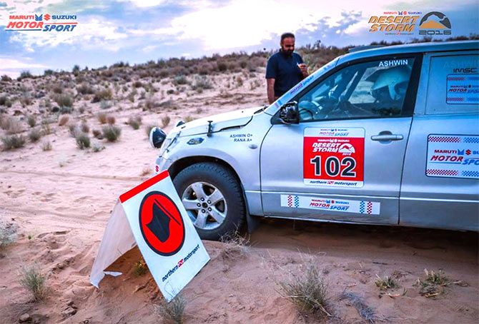 Maruti Suzuki Desert Storm Rally 