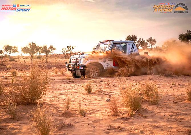 Maruti Suzuki Desert Storm Rally