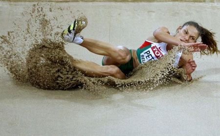 Bulgarian triple jumper Gabriela Petrova 