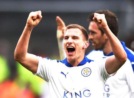 Leicester City's Marc Albrighton