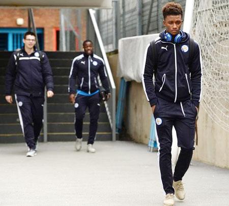 Leicester City's Demarai Gray 