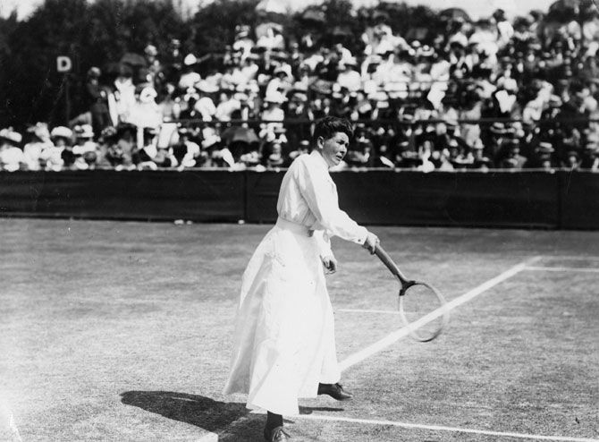 Charlotte Sterry Cooper was the first female individual medalist at the 1900 Olympic Games