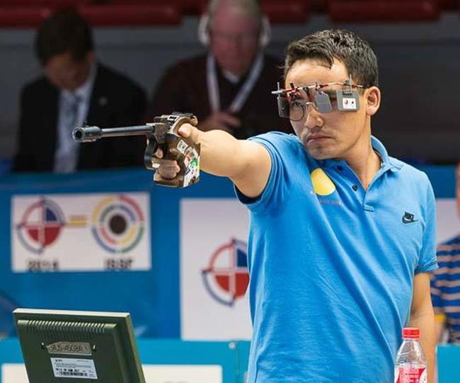 Indian shooter Jitu Rai