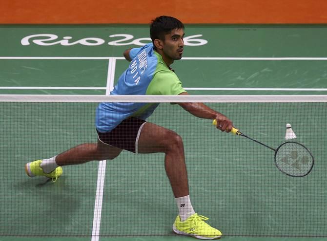 Kidambi Srikanth in action