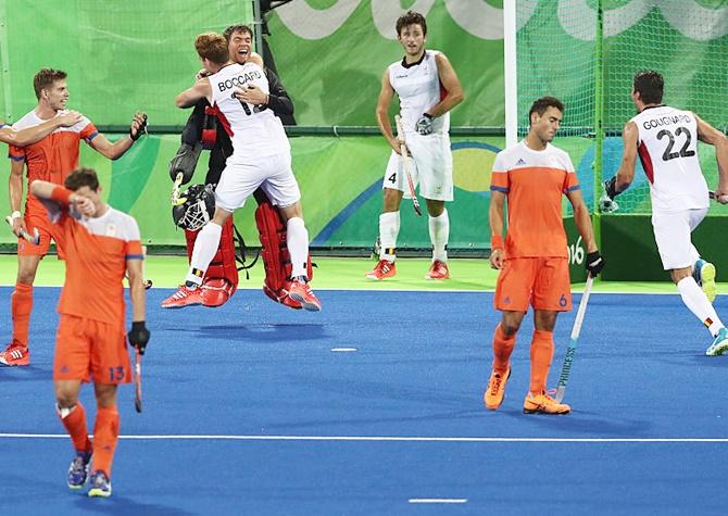 Belgium celebrate 