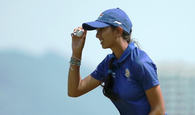 Indian golfer Aditi Ashok