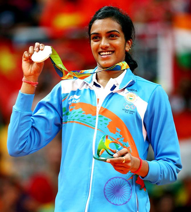 India S Olympics Report Card Sindhu Sakshi Save India The Blushes Rediff Sports