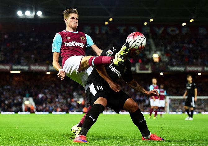 Reece Burke of West Ham 