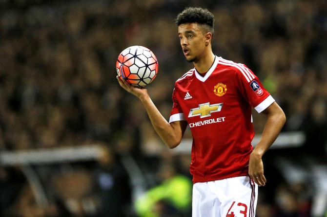 Manchester United's Cameron Borthwick-Jackson