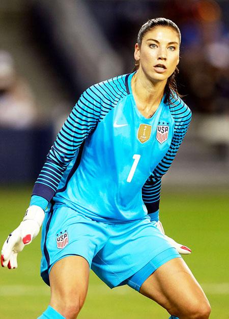 US goalkeeper Hope Solo