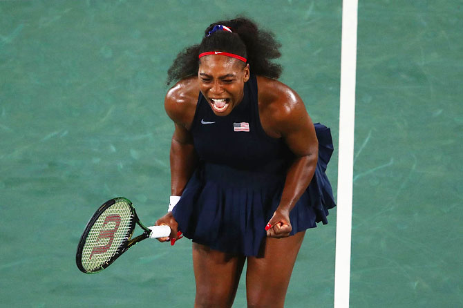 Serena Williams of the United States