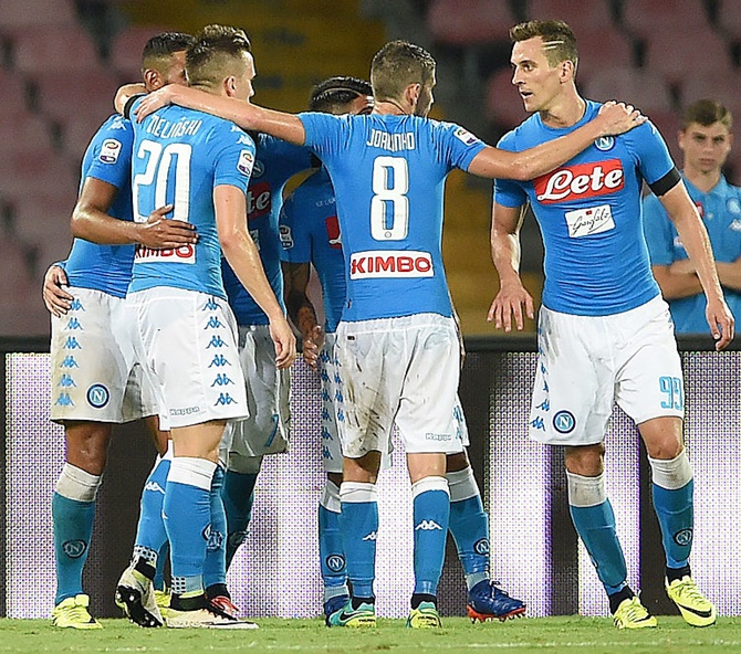 Napoli players