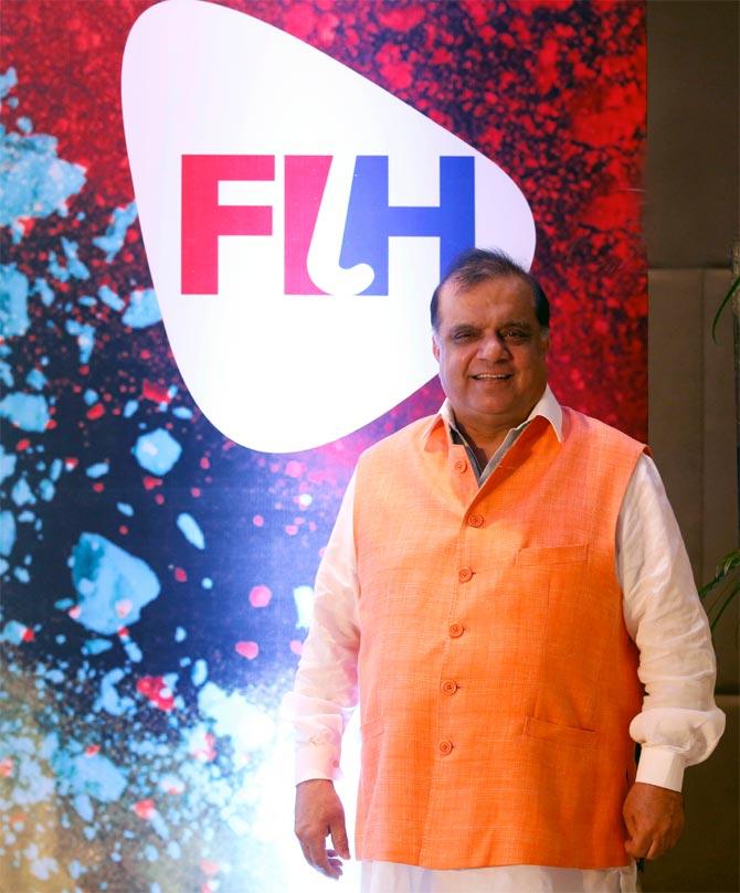 International Hockey Federation President Narinder Batra