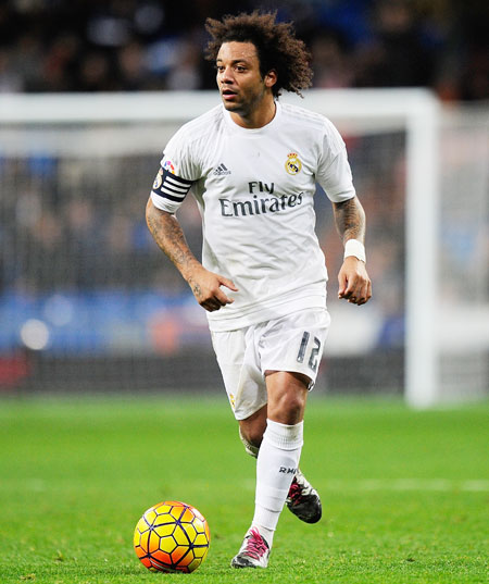 Injured Marcelo to miss Real's Champions League match at Roma - Rediff ...
