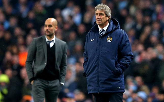 Manuel Pellegrini and Pep Guardiola