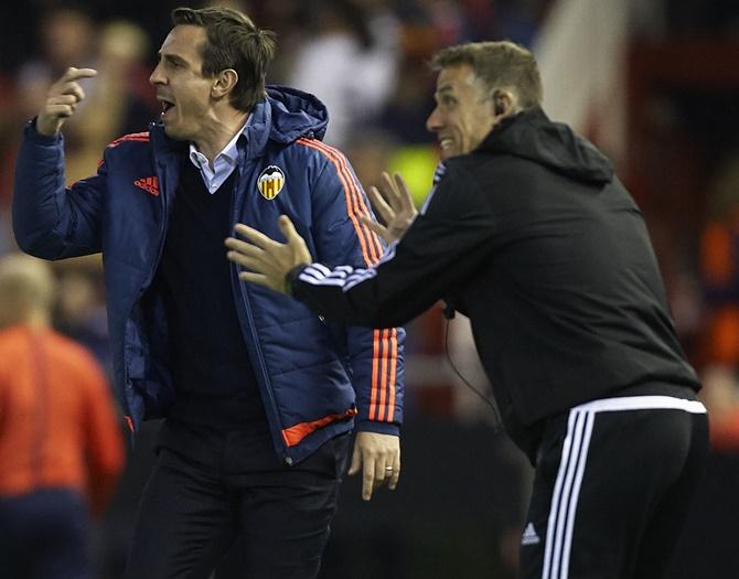 Gary Neville manager of Valencia CF 