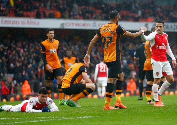 Arsenal’s Alex Oxlade-Chamberlain