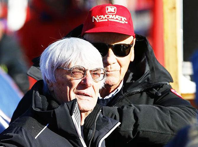 Formula One Chief Executive Bernie Ecclestone