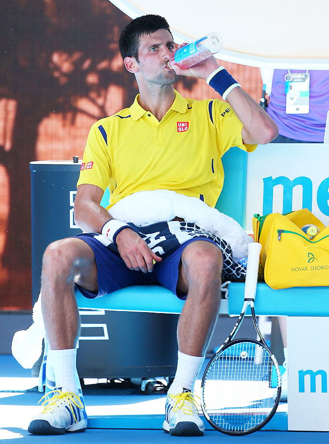 World No 1 Novak Djokovic