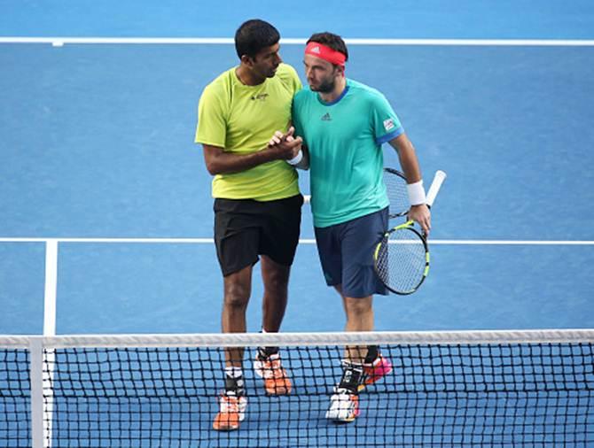 Rohan Bopanna and Florin Mergea