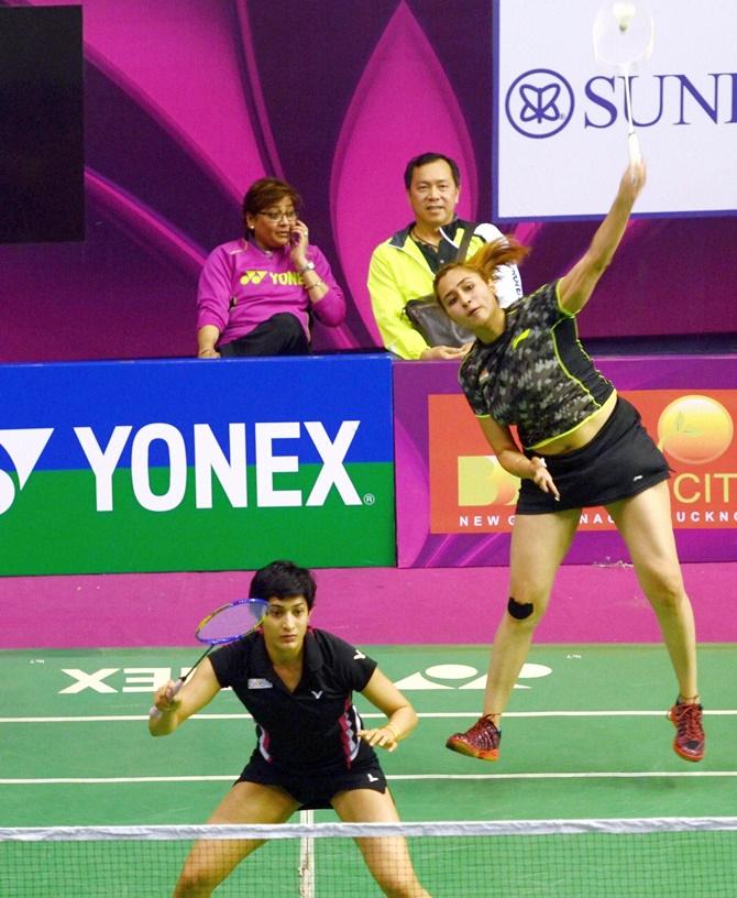 Jwala Gutta and Ashwini Ponnappa