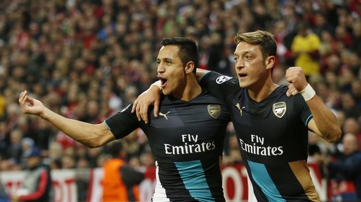 sanchez and ozil 